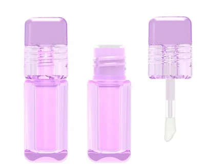 Tubes de brillant à lèvres vides PETG